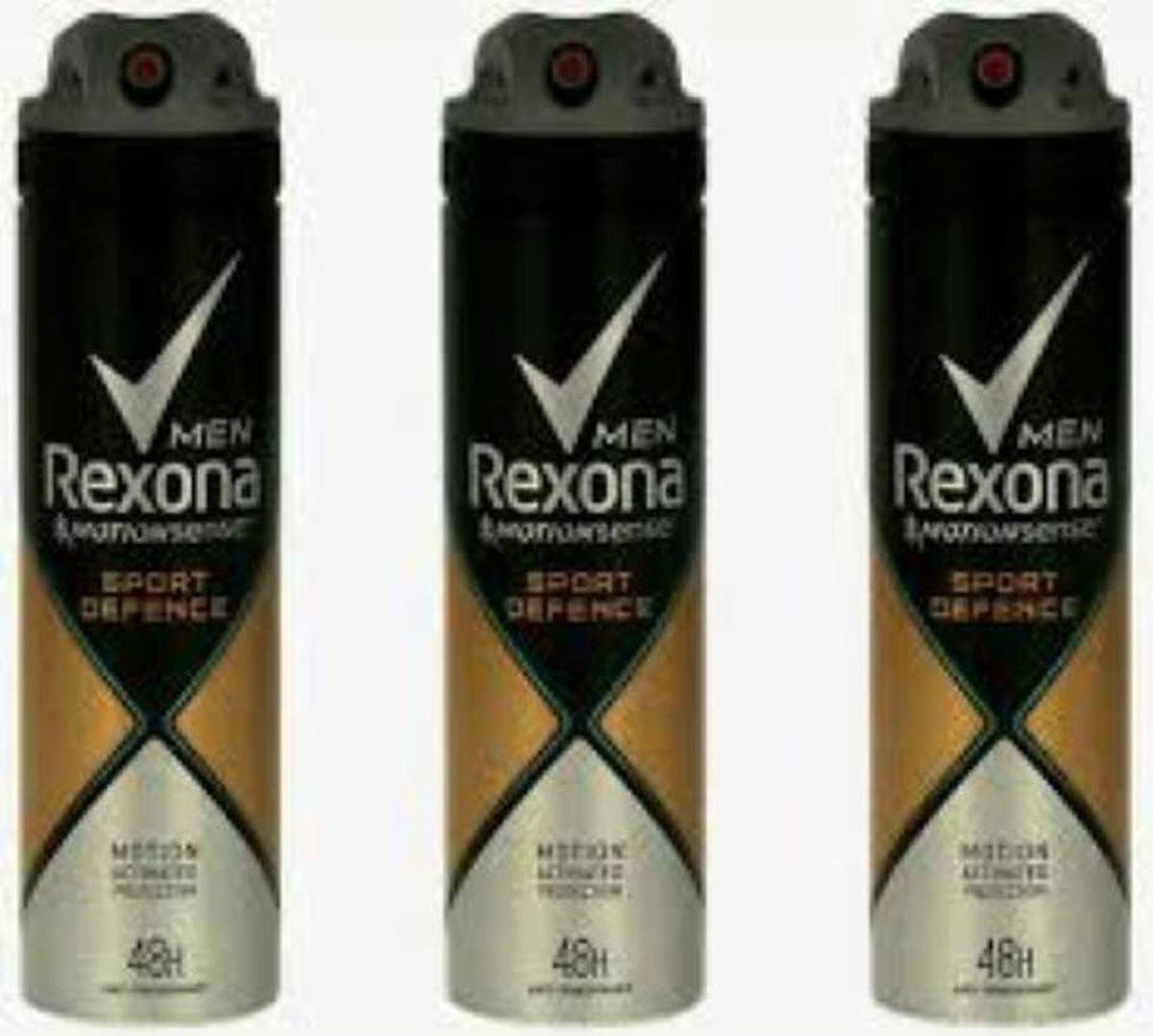 Rexona Men Rexona Deospray Men - Sport Defence - Voordeelverpakking - 3 x 150 ml