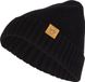 MowMow Muts Merino - Beanie - Heren - Dames - STONE/Zwart