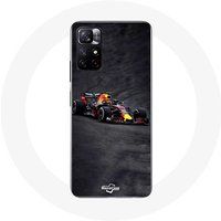 Maniacase Hoesje voor Xiaomi Redmi Note 11s 5G Formule 1 Max Verstappen F1 zwart rood en geel