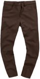 JP 1880 Heren Jersey broek 5-pocket FLEXNAMIC® business Donkerbruin Maat 8XL