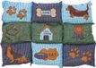 Trixie Hondenkussen Patchwork Blauw/Groen 80x55 cm