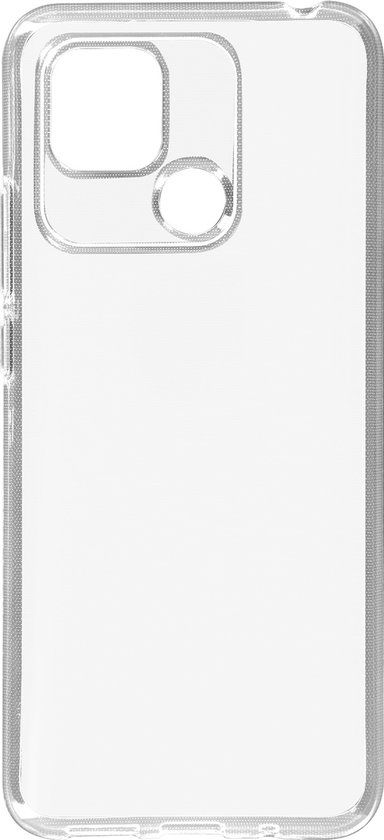 Bigben Connected, Hoesje geschikt voor Xiaomi Redmi 10C - Flexibel SiliSoft Anti-Vergeling, Transparant