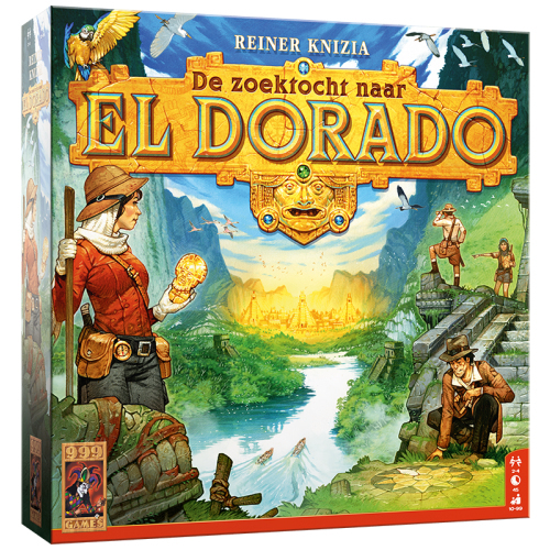 999 Games De Zoektocht naar El Dorado - Bordspel