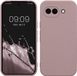 kwmobile telefoonhoesje geschikt voor Google Pixel 10a - Hoesje voor smartphone - Precisie camera uitsnede - In licht oudroze