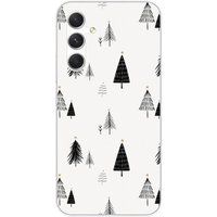 Samsung Galaxy A54 5G Beschermende Siliconen Case - Elegante Dennenboom