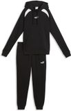 PUMA Hooded Sweat Suit FL cl Trainingspak Vrouwen L Katoen PUMA Black
