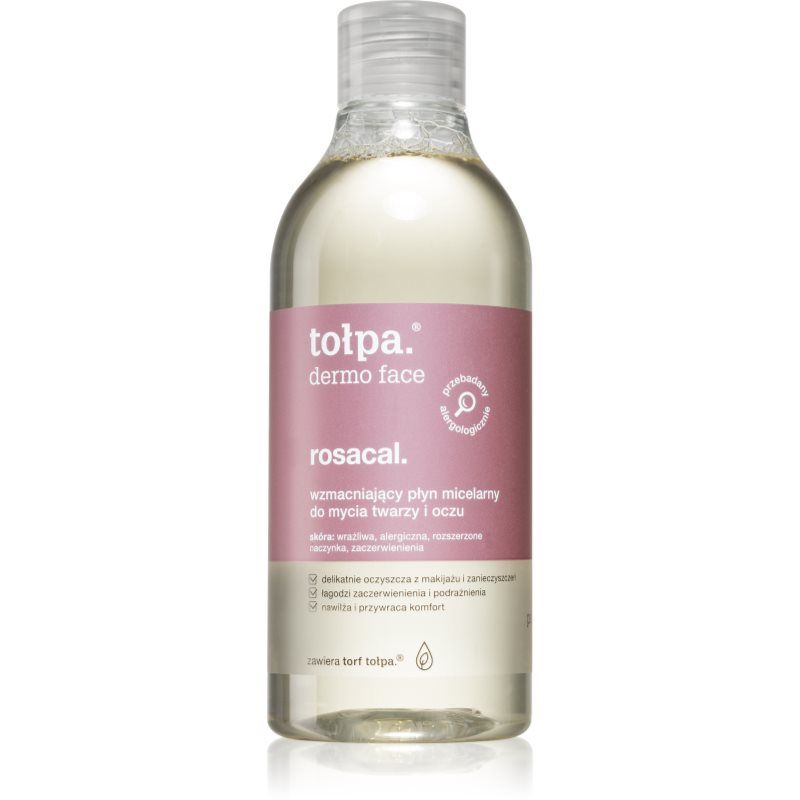 Tołpa Tolpa Dermo Face Rosacal Strengthening Micellar Solution for Face and Eyes