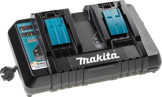 Makita DC18RD 14,4V/18V Li-ion twin-port snellader