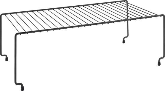 Metaltex Brooklyn - Stapelbare Opberger - 47x23cm - Zwart