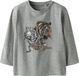 NAME IT NMMTHORNTON LS NREG TOP BOX - Jungen - Langarmshirts - Grau Melange - Größe 98