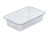 Guillin Alphacel MCL510TP Pack 6 zakjes van 150 aluminium schalen scellable, kunststof, transparant, 17,7 x 11,3 x 3,7 cm