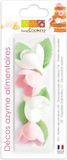 ScrapCooking Eetbare Papieren Decoratie Mix Rozen & Blad set/10