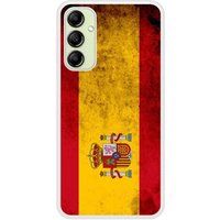 Samsung Galaxy A14 Drapeau espagne Verstevigd hoesje met sublimatie bedrukking