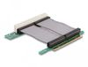 Delock Riser Card PCI 32 Bit met Flexibele Kabel 7 cm Linker Invoeging