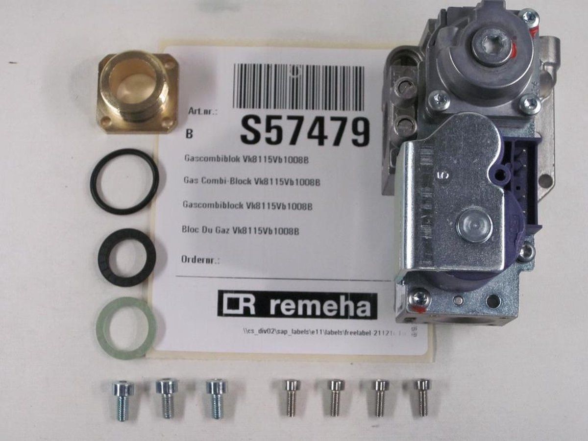 Remeha Onderdelen gastoestellen 8713809016517