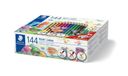 Staedtler Noris colour driekantig kleurpotlood class pack 144 st