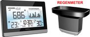 Technoline Weerstation WS 9016 met Regenmeter - Zwart/Zilver