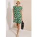 [Brand] Robe mi-longue à fleurs