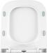 WC-bril - Soft Close - WC-bril - O-vorm - Toilet - Vierkant - Deksel - Wit