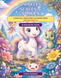 Sparkles, Scales & Smiles: A Magical Creatures Coloring Book for Kids Ages 5–8