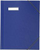 Elba Doorgeefmap A4 PVC met hoekspanners, blauw