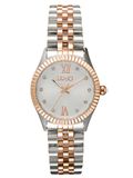 Liu Jo Analoog horloge 'Tiny' rose-goud / zilver / transparant / wit
