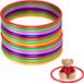 Anneaux de lancer en plastique - Lot de 20
