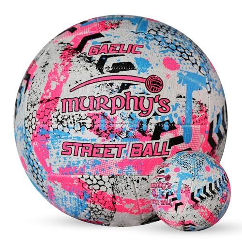 Murphy's Murphy's Gaelic Street Trainer Voetballen, duurzaam gevulkaniseerd rubber, langdurige grip voor harde oppervlakken, maat 4