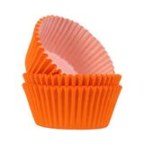 PME Cupcake hoesjes, Oranje (60)