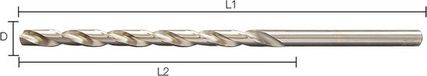 Rotec HSS-G spiraalboor, type 'N', ø4,0 (10st.)