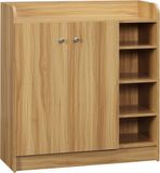 Homcom Schoenenkast Hout 83x30x90cm Bruin