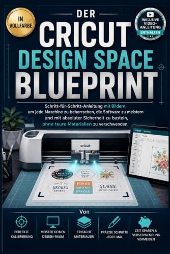 DER CRICUT DER CRICUT DESIGN SPACE BLUEPRINT: Schritt-für-Schritt-Anleitung mit Bildern, um jede Maschine zu beherrschen, die Software zu meistern und mit ... ohne teure Materialien zu verschwenden.