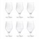 Georg Jensen Verres à bière 520 ml - Set de 6 - Cristal - Style Art Déco