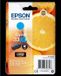 Epson Tintenpatrone T3362 XL Cyan, Oranges, Claria Tinte, C13T33624012