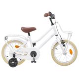 vidaXL Kinderfiets 14 Inch Wit