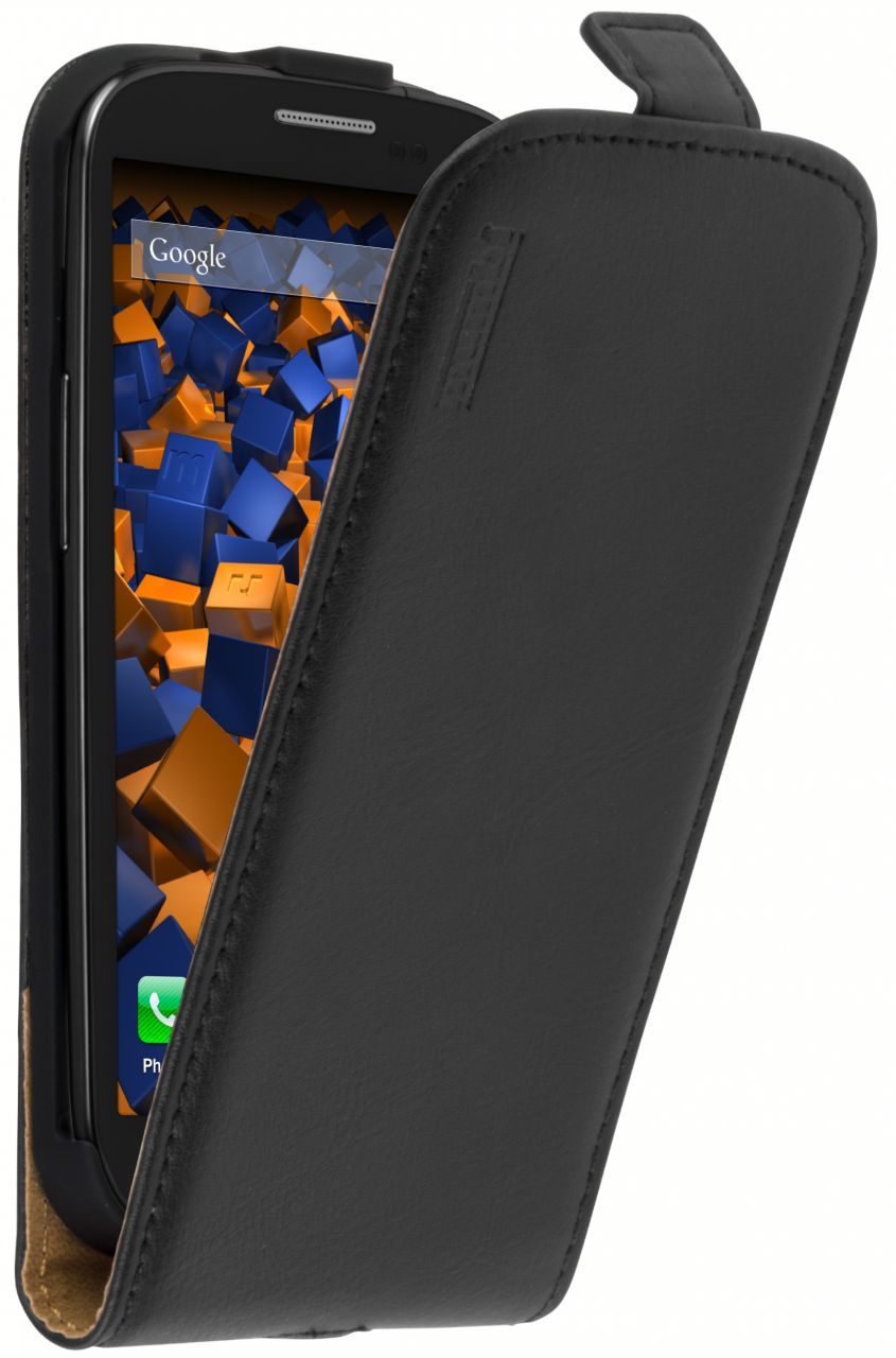 mumbi Case voor Samsung Galaxy S3 / S3 Neo - Zwart - Kunstleer