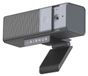 Merkloos Webcam 1080p 3-in-1 met microfoon en luidspreker Clip USB Zwart