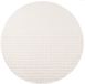 vidaXL Rond Vloerkleed SIROLO Crèmekleurig Polyester 120 cm