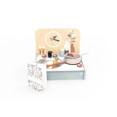 Speedy Monkey Mini speelkeuken 8st natuur