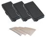 M1 Set van 3 Filtre HEPA en 3 Filtre de protection moteur