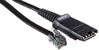 POLY 27190-01 telefoonkabel Zwart