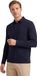 Hugo Boss polo lange mouw donkerblauw