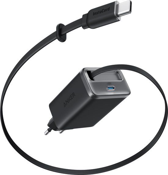 Anker Nano USB C Snellader - 35W - 2-poorten - Zwart
