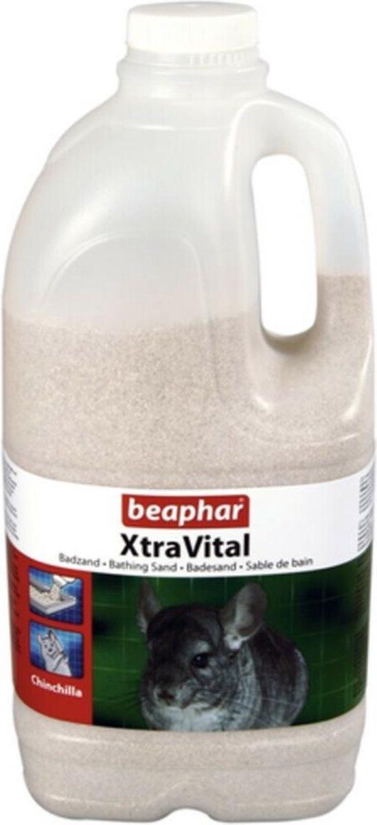 BEAPHAR Chinchilla Badzand - 9x2 liter - Voordeelverpakking