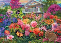 Eurographics Puzzle Bunny Garden 104 pièces