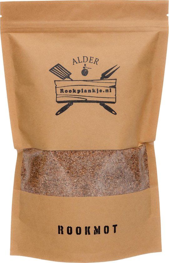 Rookplankje.nl Rookmot Elzen 1,5 L | Rookplankje.nl | Rookhout | 24 uur