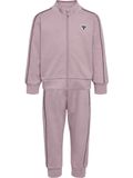 Hummel kindertrainingspak Hmlmini Co Reg Track Suit 232053 Sea Fog Katoen