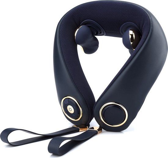 Medivon Collar Grand - Nek massage apparaat - Blauw/Goud