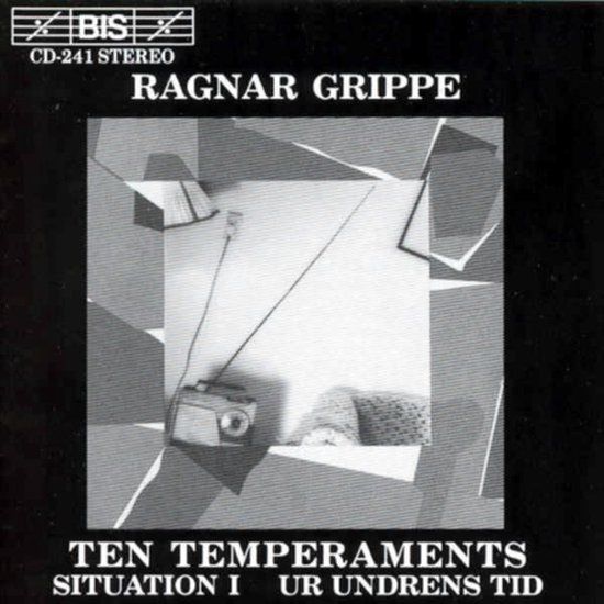 Outhere BIS Records Ragnar Grippe - Ten Temperaments/ Situation I (CD)