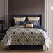 Riverbrook Home Dekbedset, Polyester, Barret-Navy, Queen